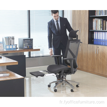 Prix ​​de gros chaise de direction de style moderne chaise de bureau d&#39;ascenseur ergonomique